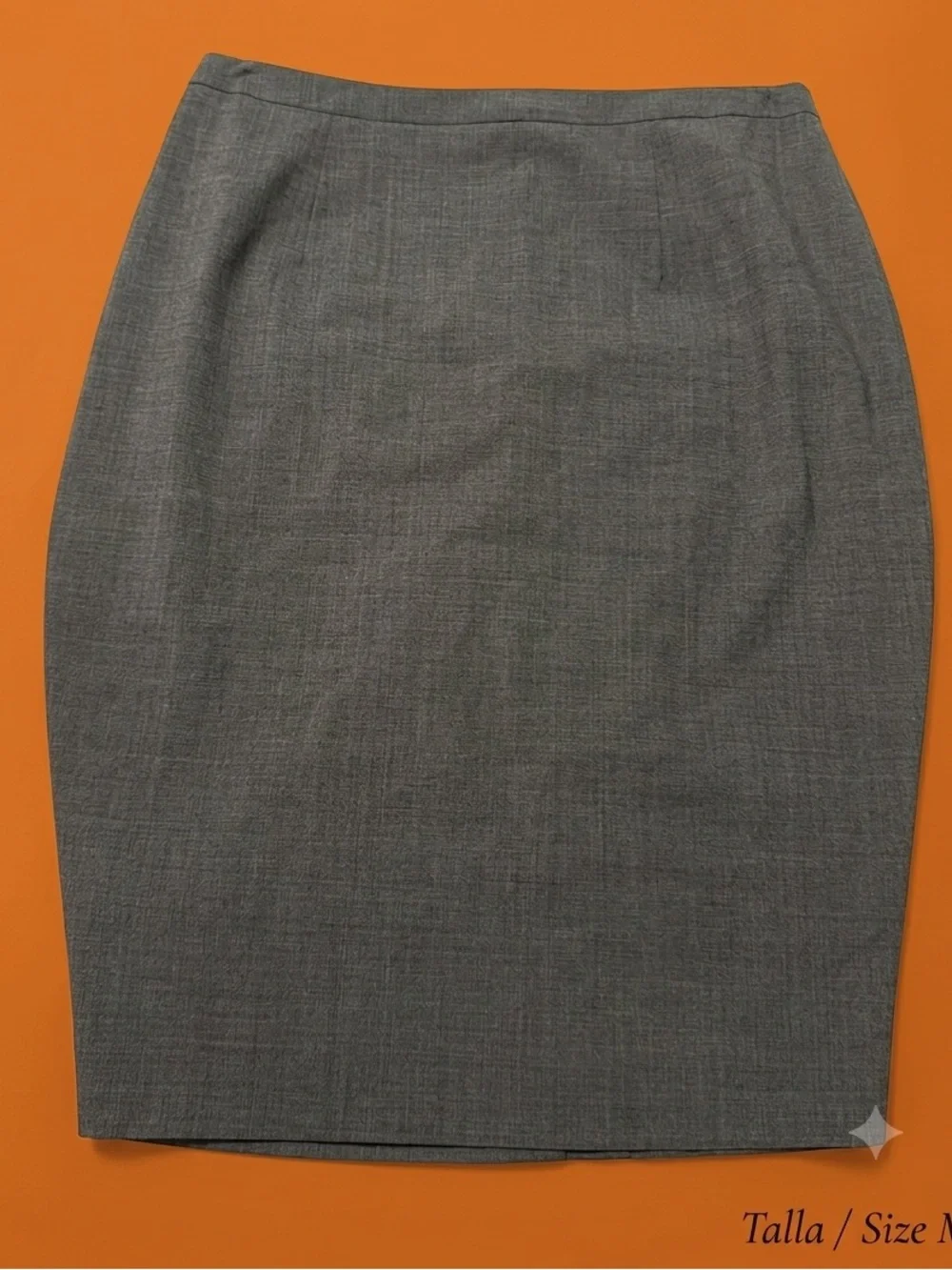 Classic Gray Pencil Skirt - Women's Professional Skirt